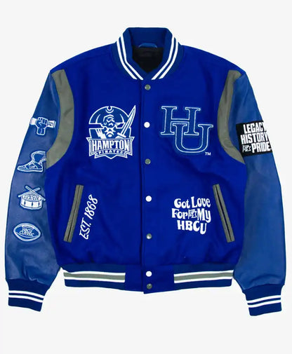 Legacy History Pride Blue Varsity Jacket