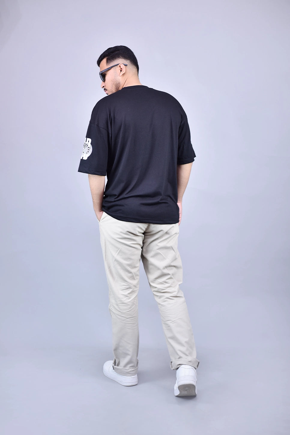 Liquid Black Oversized T-shirt