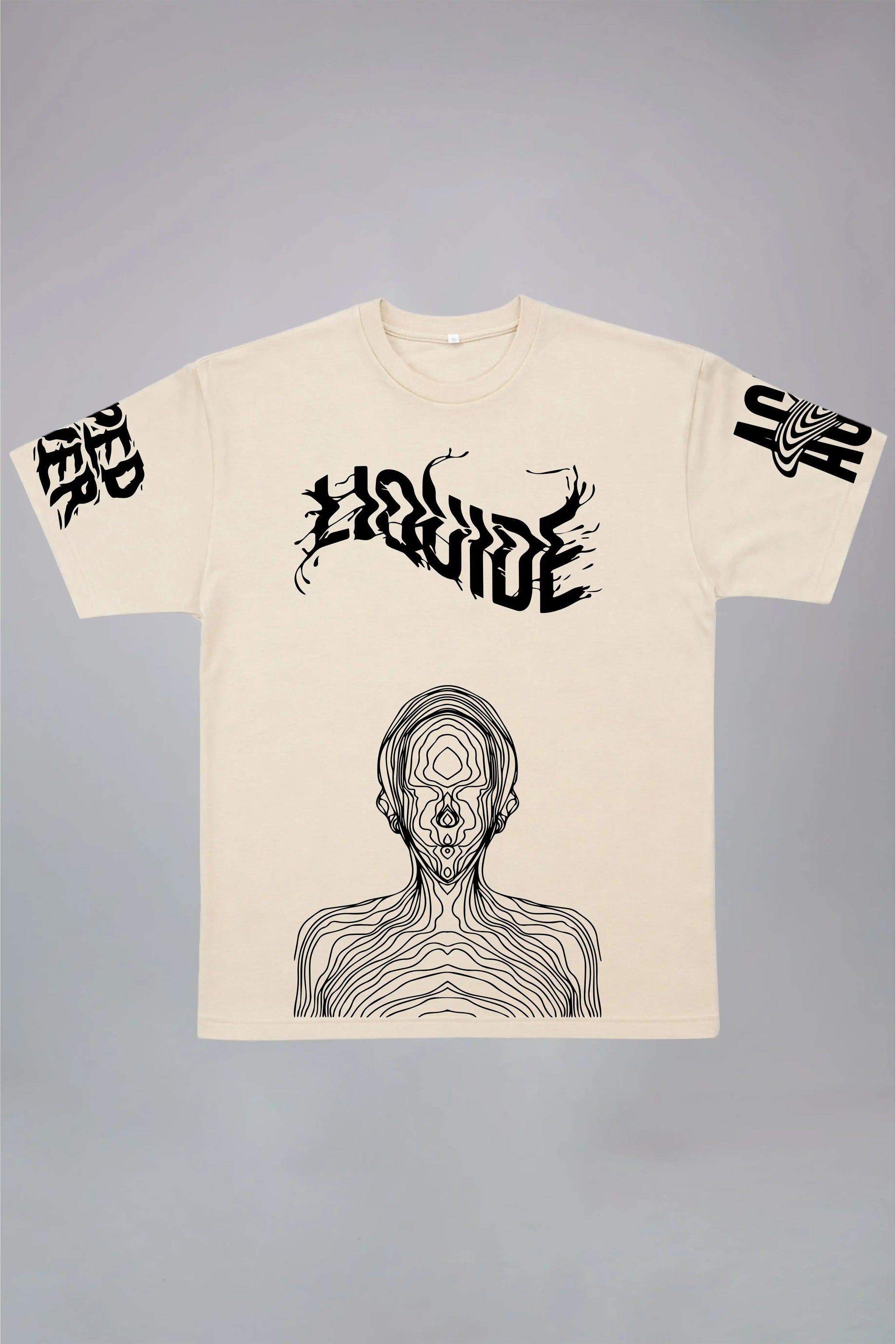 Liquid Black Oversized T-shirt