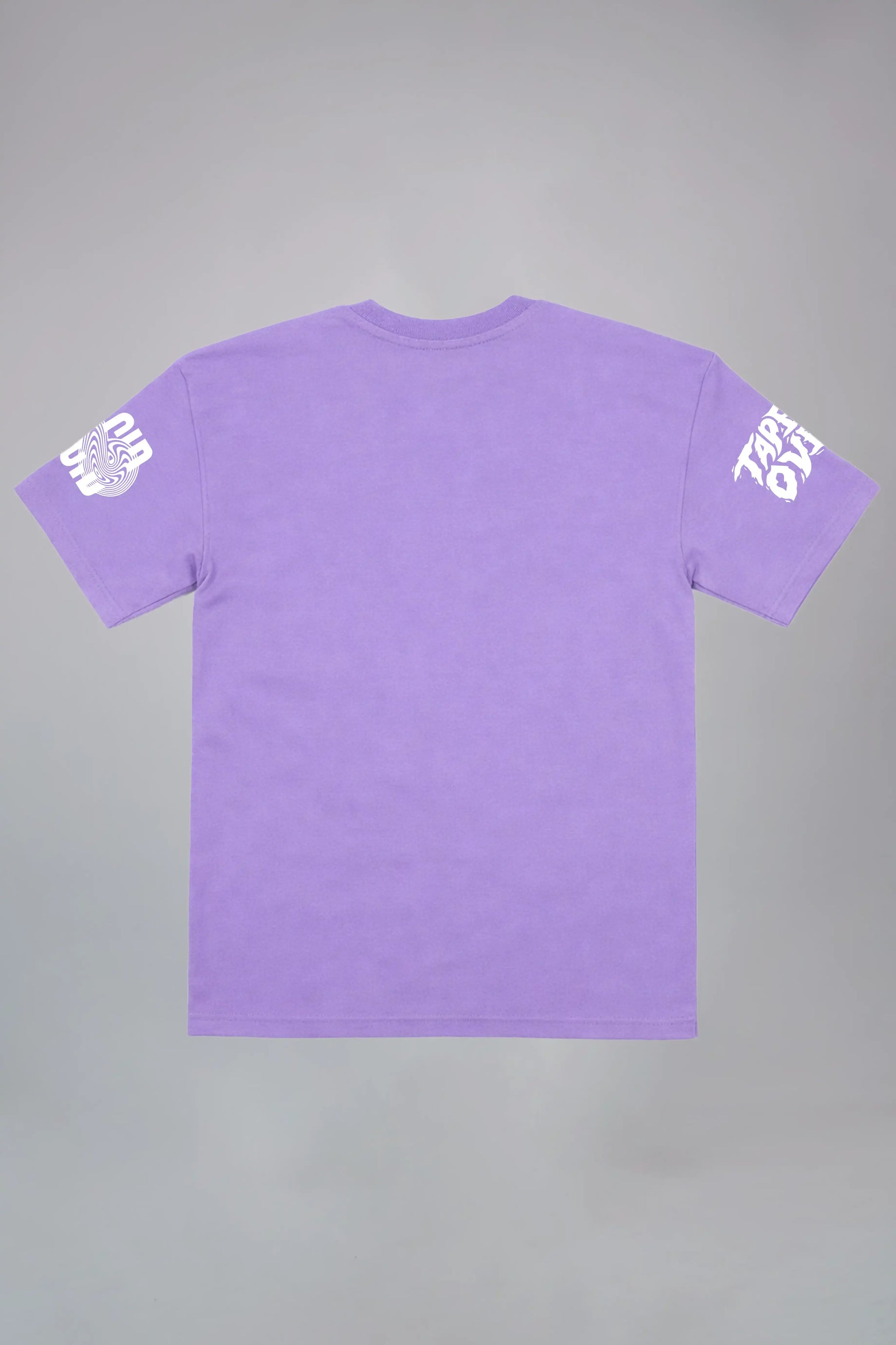 Liquid Black Oversized T-shirt Back look