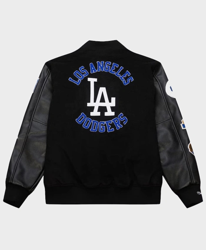 Los Angeles Dodgers Black Out Varsity Jacket