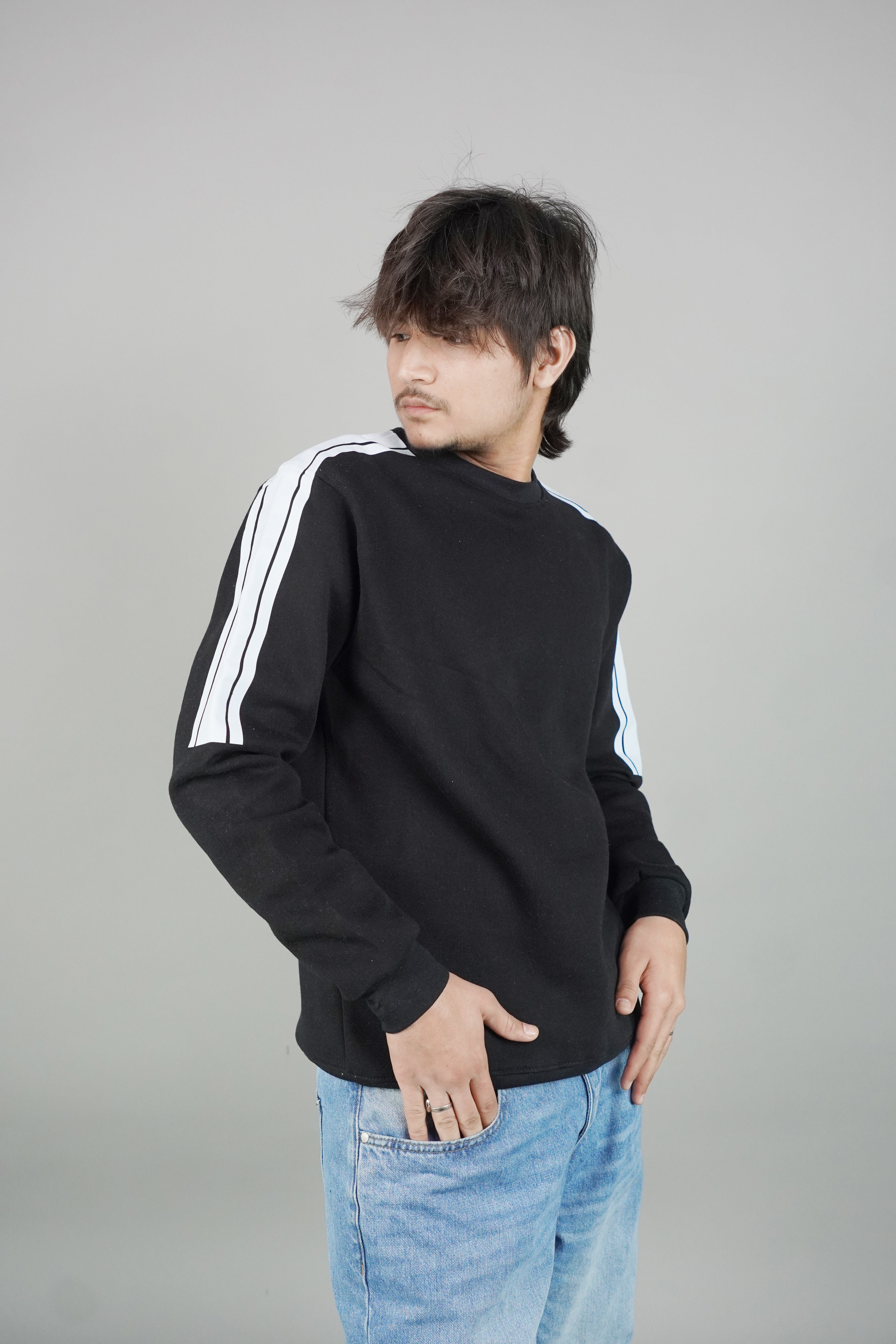 Urban Stripe Sweatshirt