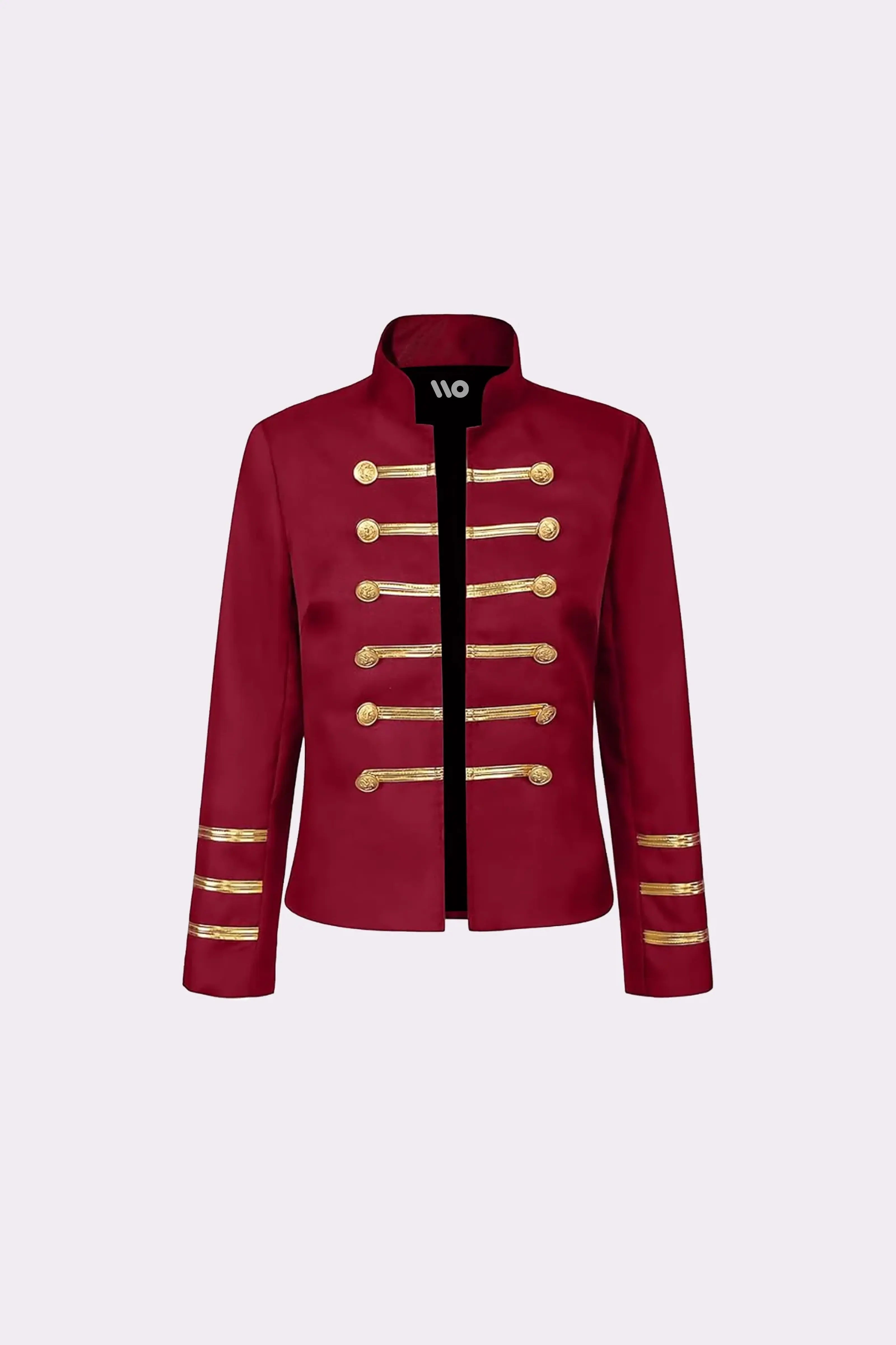 Red Military Parade Jacket