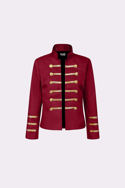 Red Military Parade Jacket