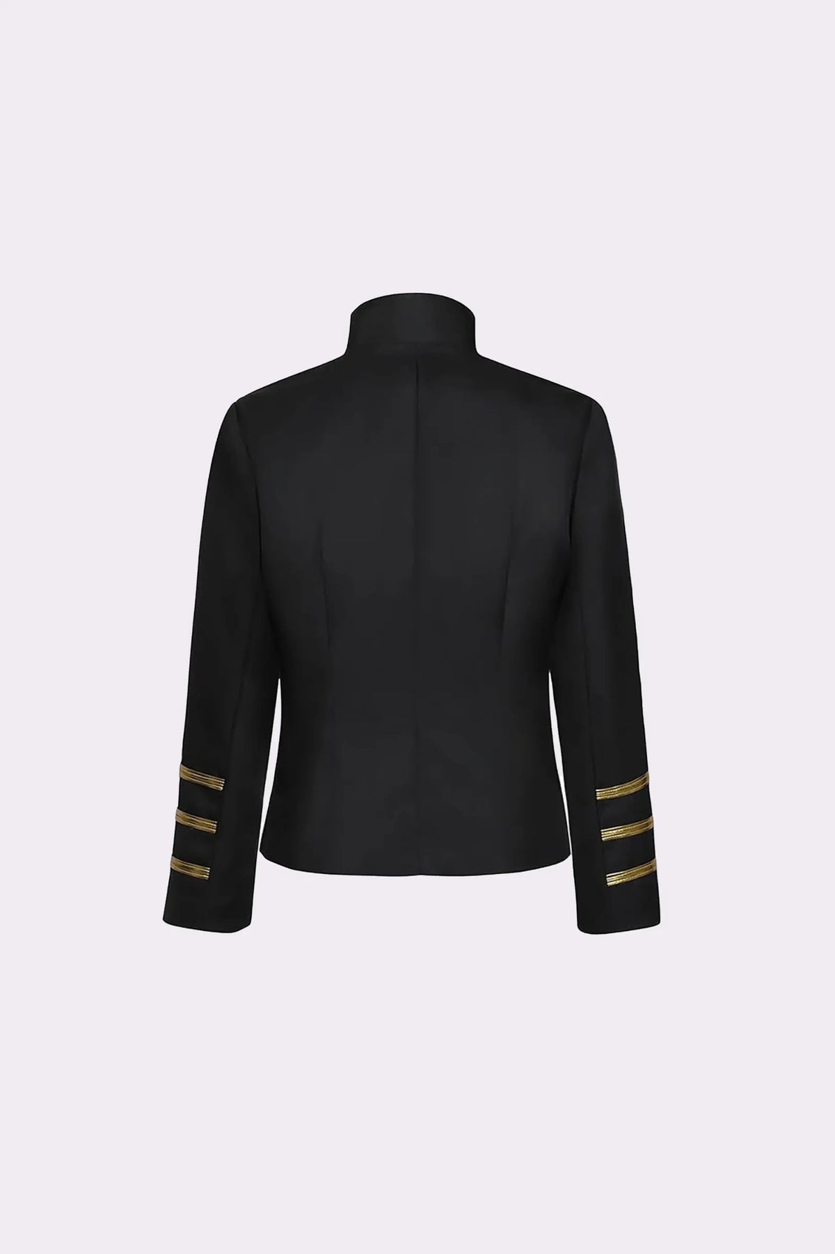 Black Military Parade Jacket