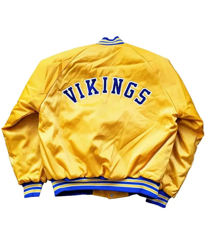Minnesota Vikings Yellow Varsity Jacket