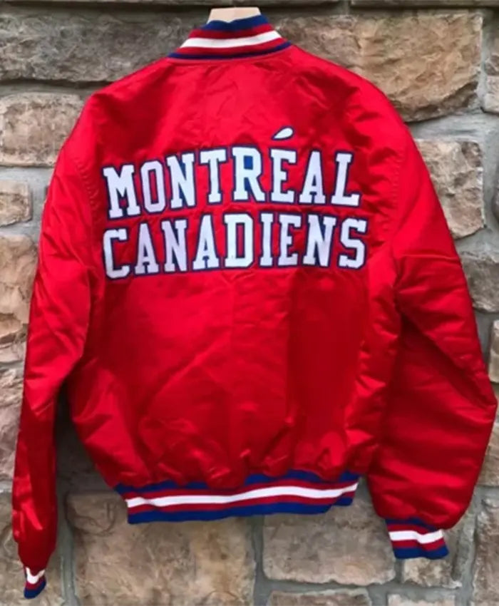 Montreal Canadiens 1993 Stanley Cup Red Varsity Jacket