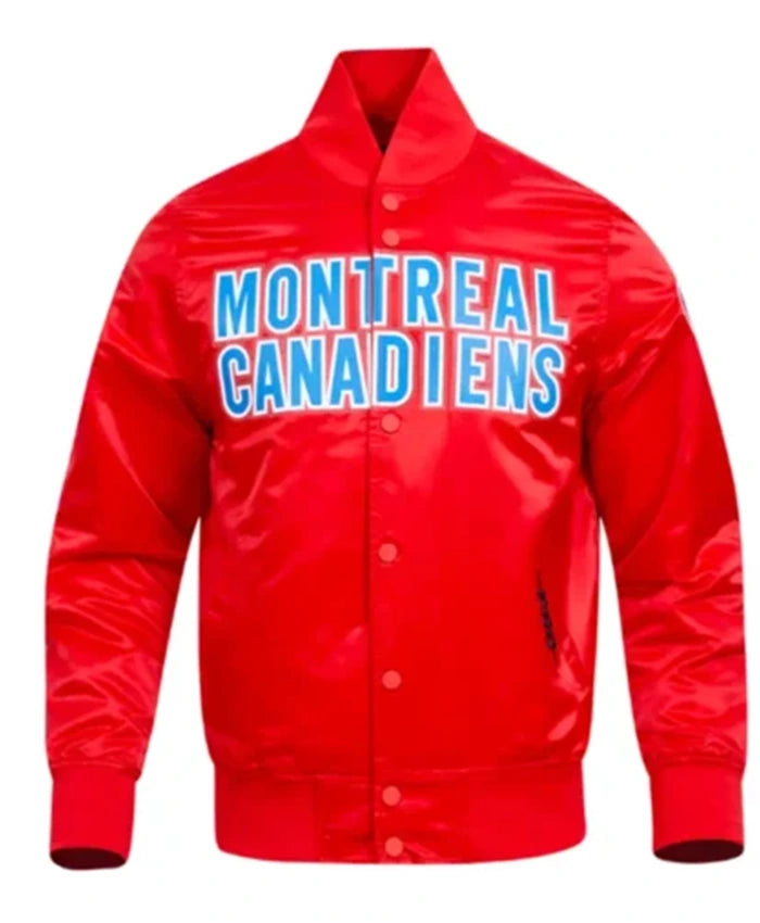 Montreal Canadiens Classic Red Varsity Jacket