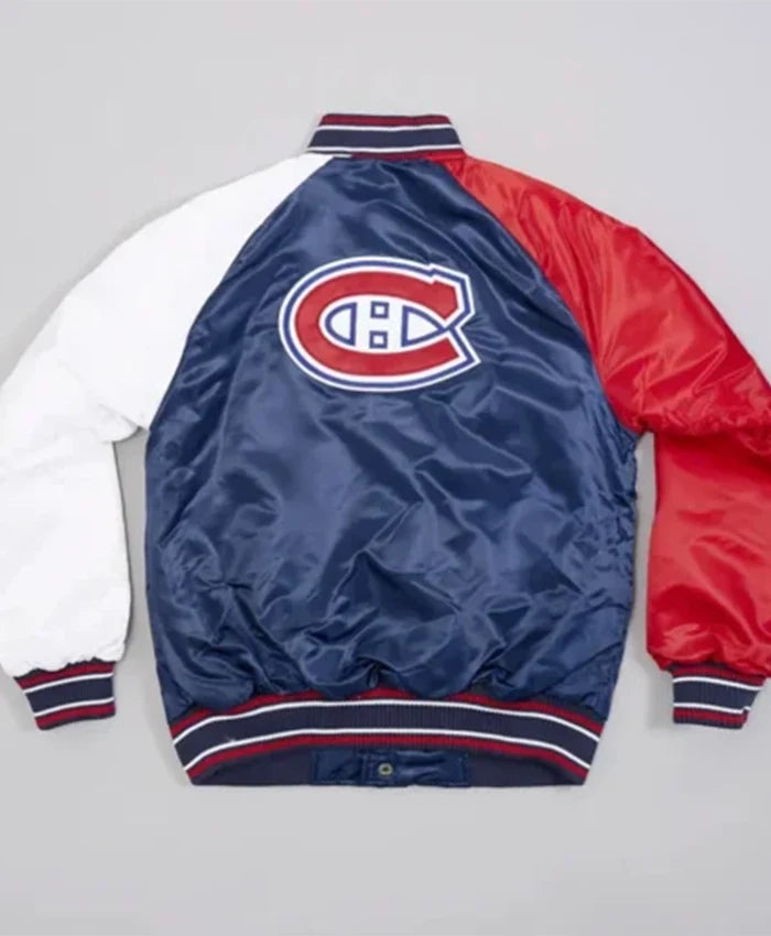 Montreal Canadiens Youth Letterman Varsity Jacket