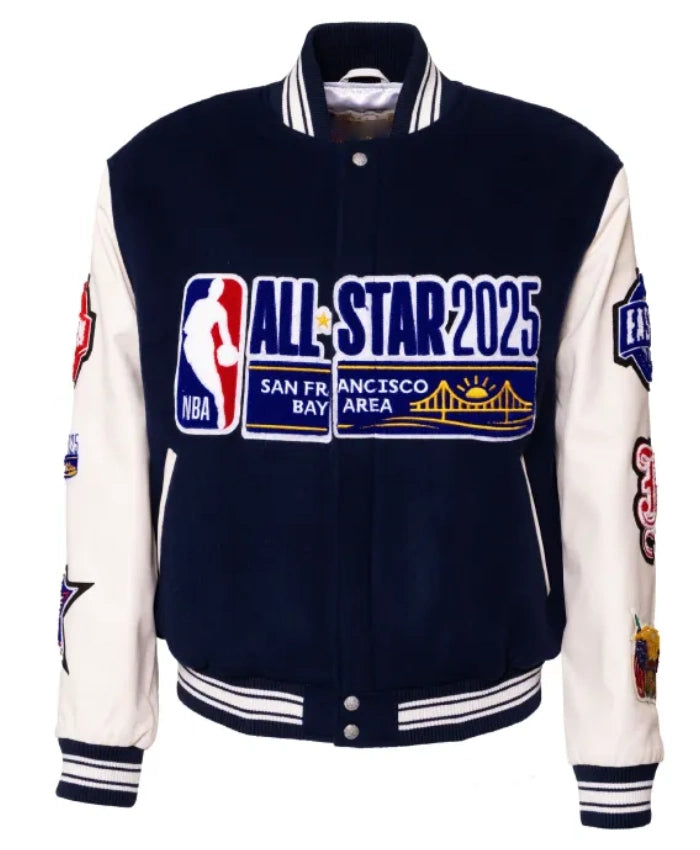 NBA All Star GSW Wool Varsity Jacket