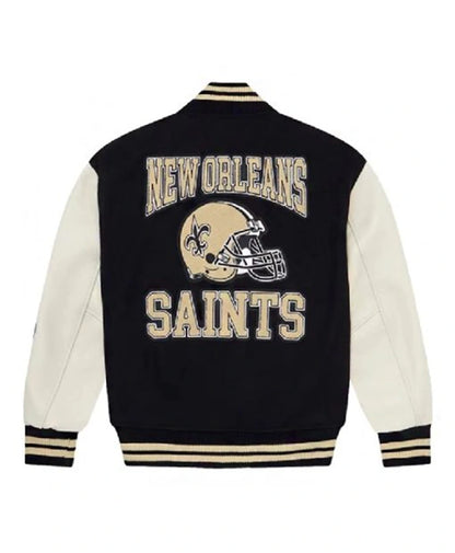 NFL New Orleans Saints Ovo Varsity Jacket