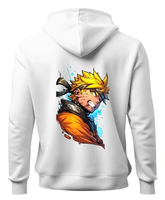 Naruto White Hoodie