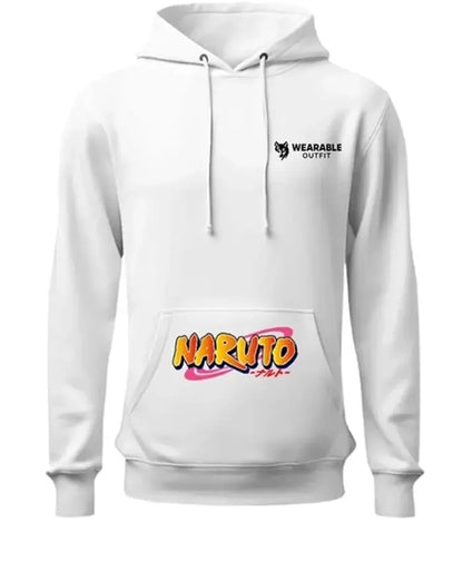 Naruto White Hoodie