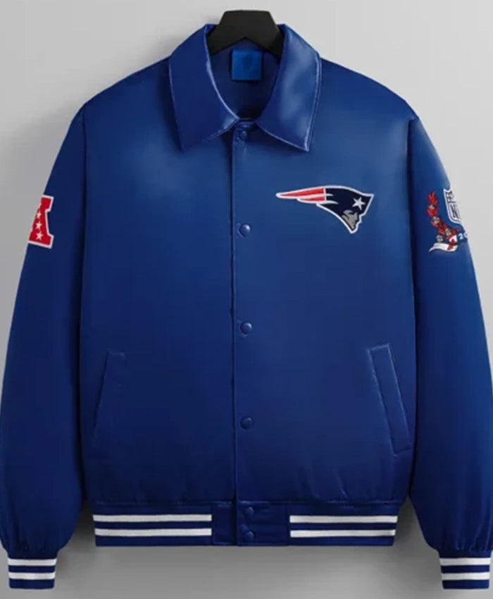 New England Patriots Action Varsity Jacket