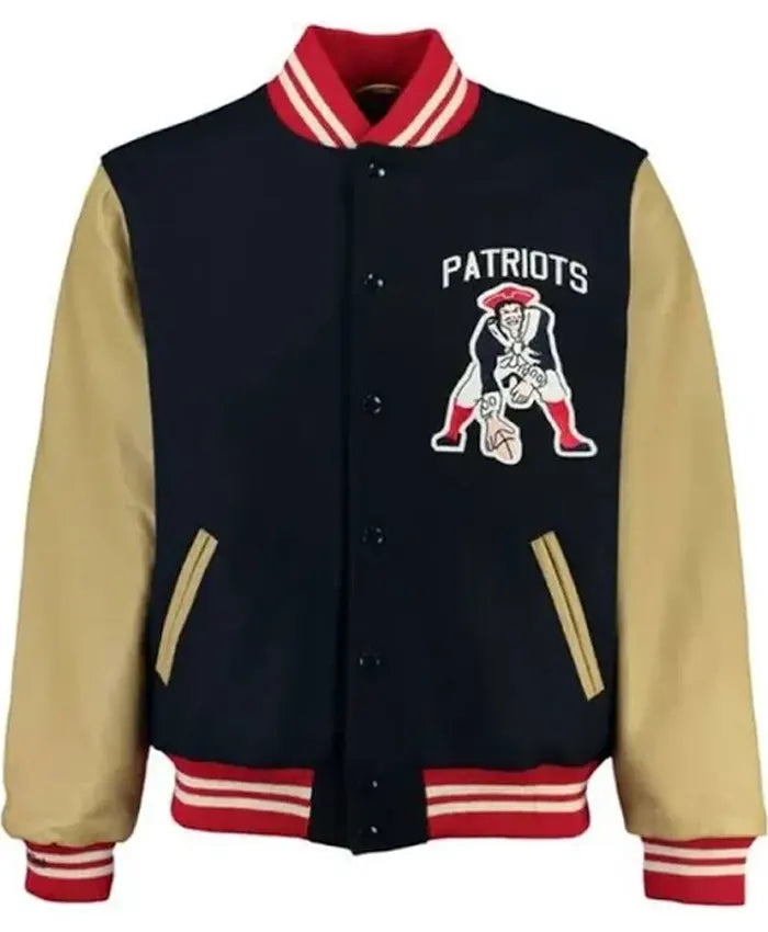 New England Patriots Miriam Varsity Jacket