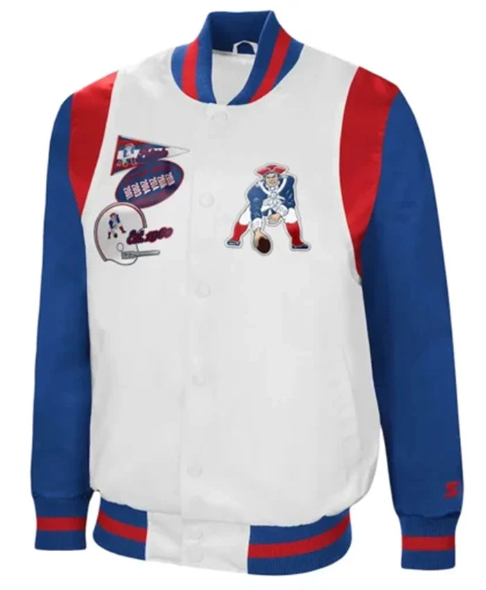 New England Patriots The All-American Varsity Jacket