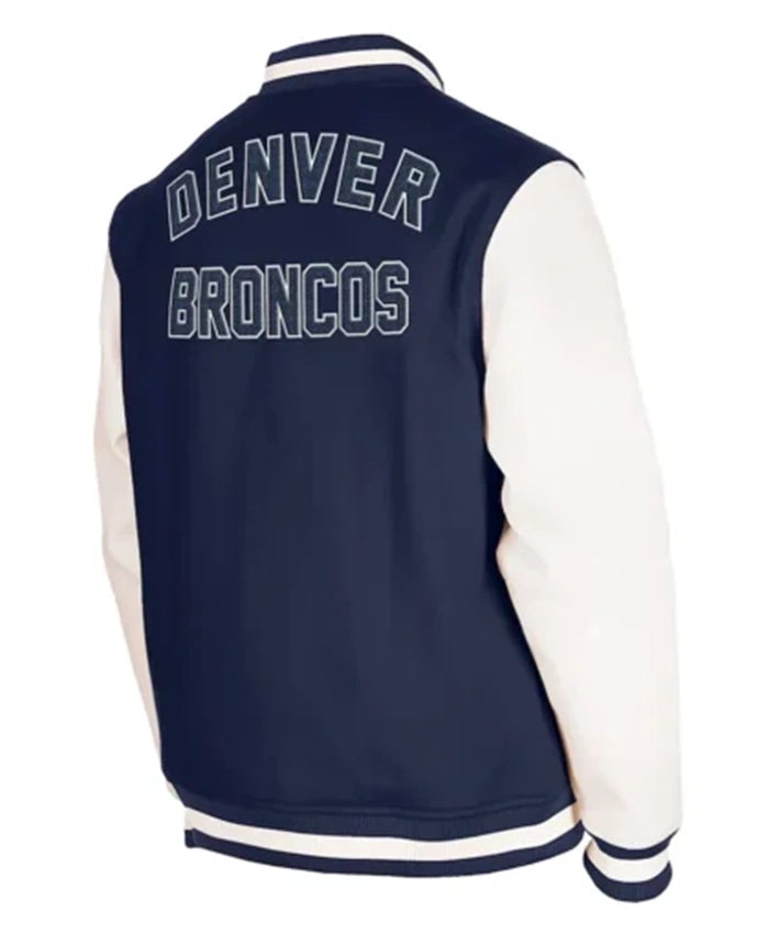 New England Patriots Third Down Letterman Varsity Jacket