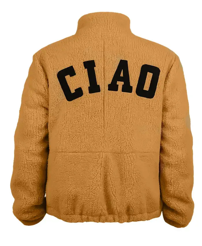 New Jersey Rachel Fuda Sherpa Zip Jacket