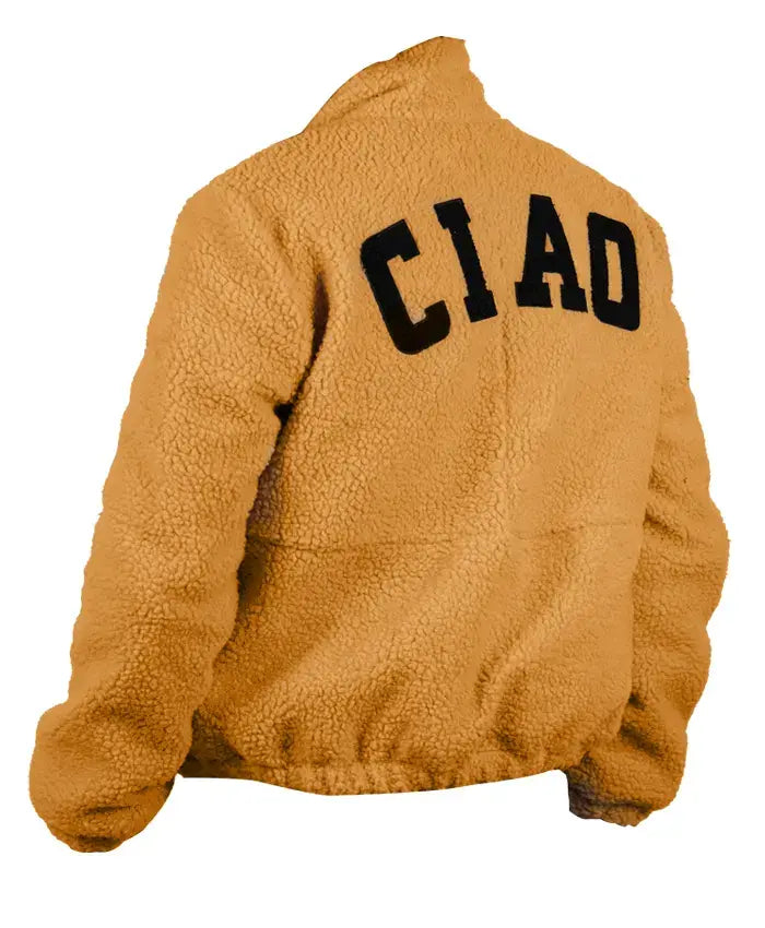 New Jersey Rachel Fuda Sherpa Zip Jacket