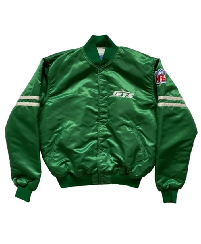 New York Jets 80s Green Varsity Jacket