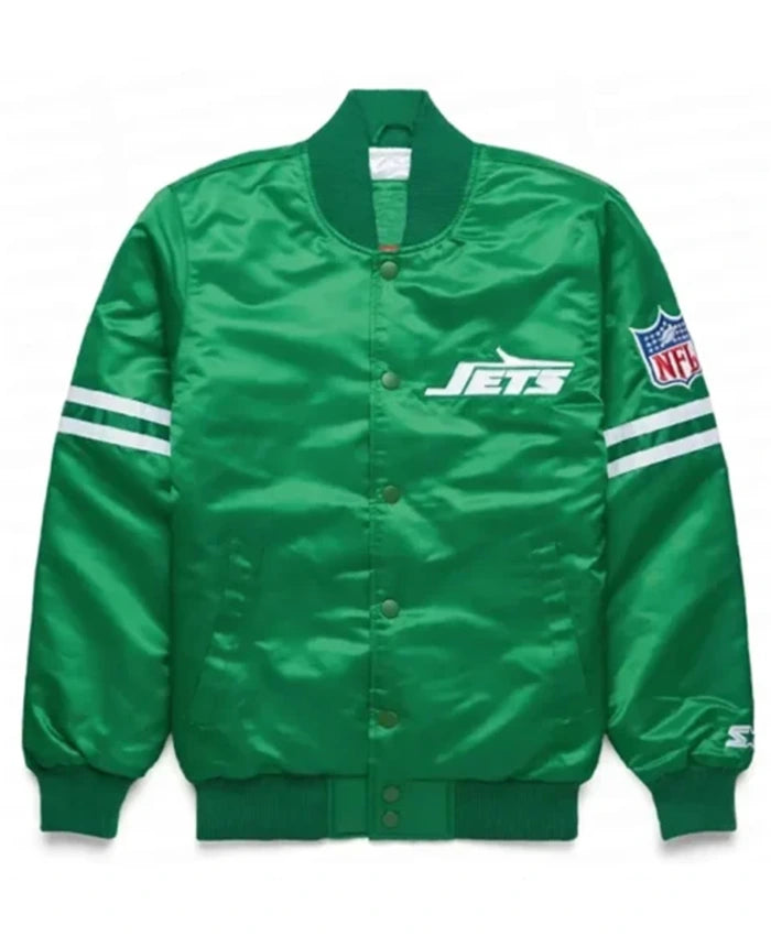 New York Jets Anthony Ramos Green Varsity Jacket