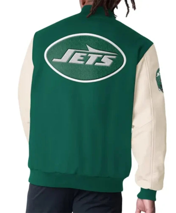 New York Jets Complete Game Varsity Jacket