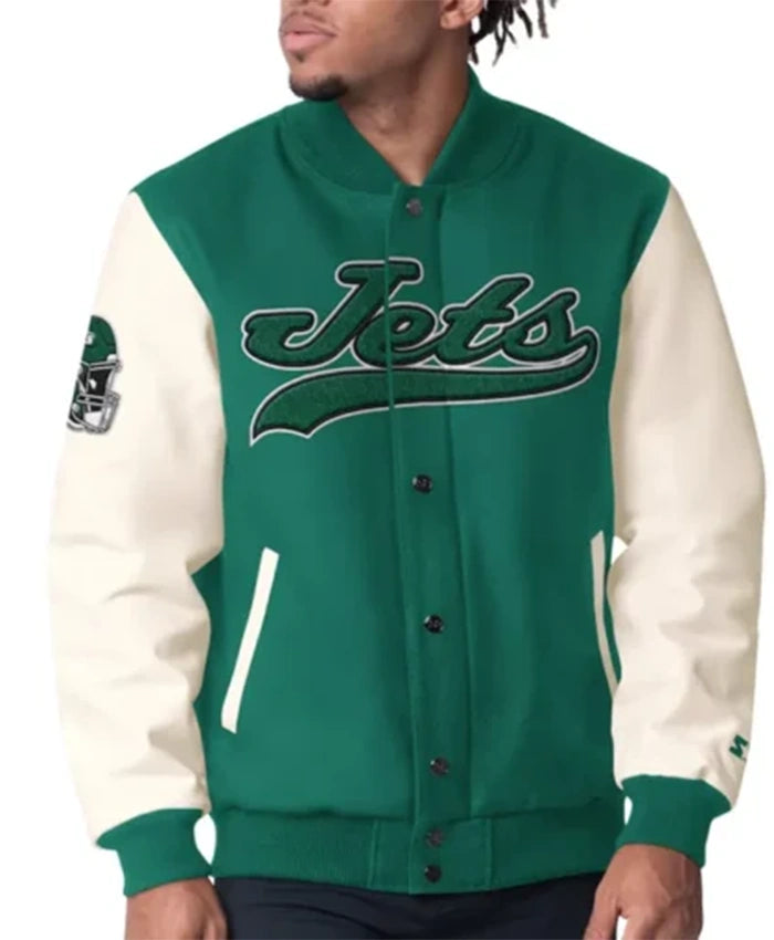 New York Jets Complete Game Varsity Jacket