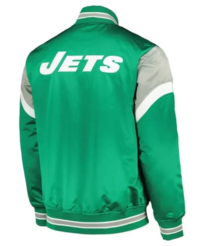 New York Jets Green Heavyweight Varsity Jacket