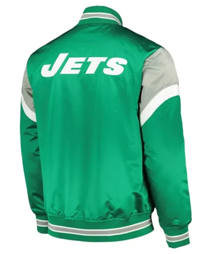 New York Jets Green Heavyweight Varsity Jacket