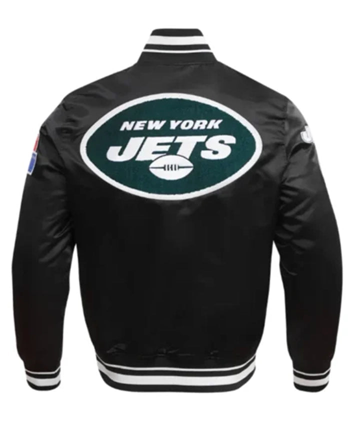 New York Jets Mashup Classic Rib Varsity Jacket