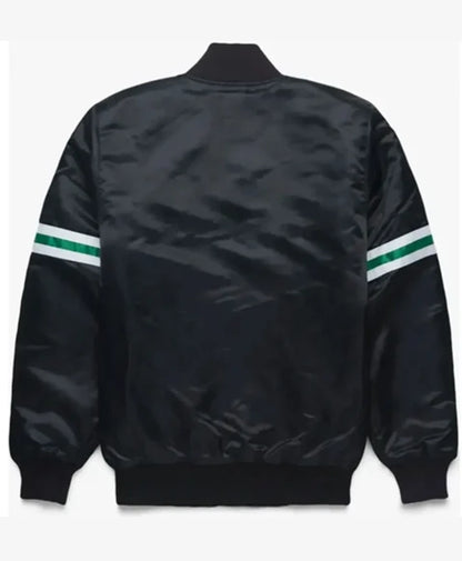 New York Jets Method Man Black Varsity Jacket