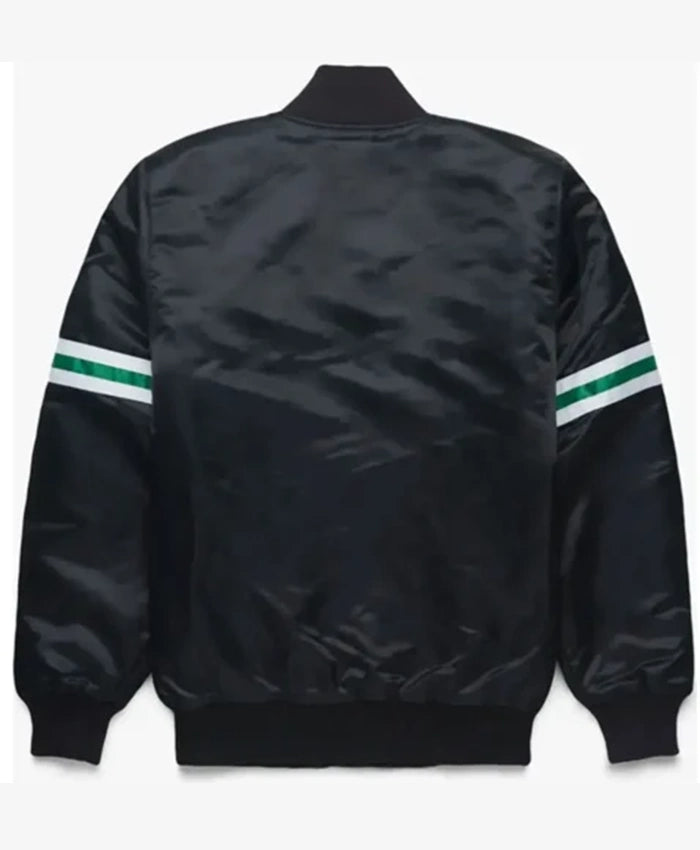 New York Jets Method Man Black Varsity Jacket
