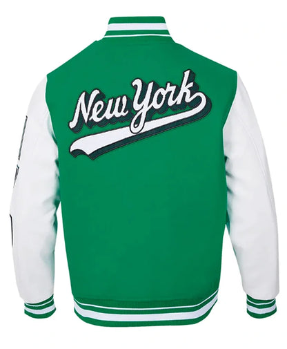 New York Jets Script Tail Varsity Jacket