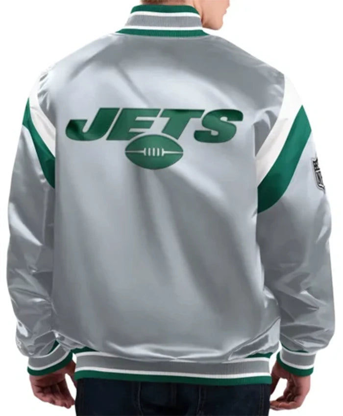 New York Jets Shutout Throwback Varsity Jacket