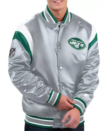 New York Jets Shutout Throwback Varsity Jacket