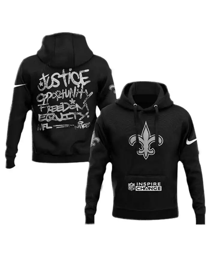 New Orleans Saints Inspire Change Pullover Hoodie