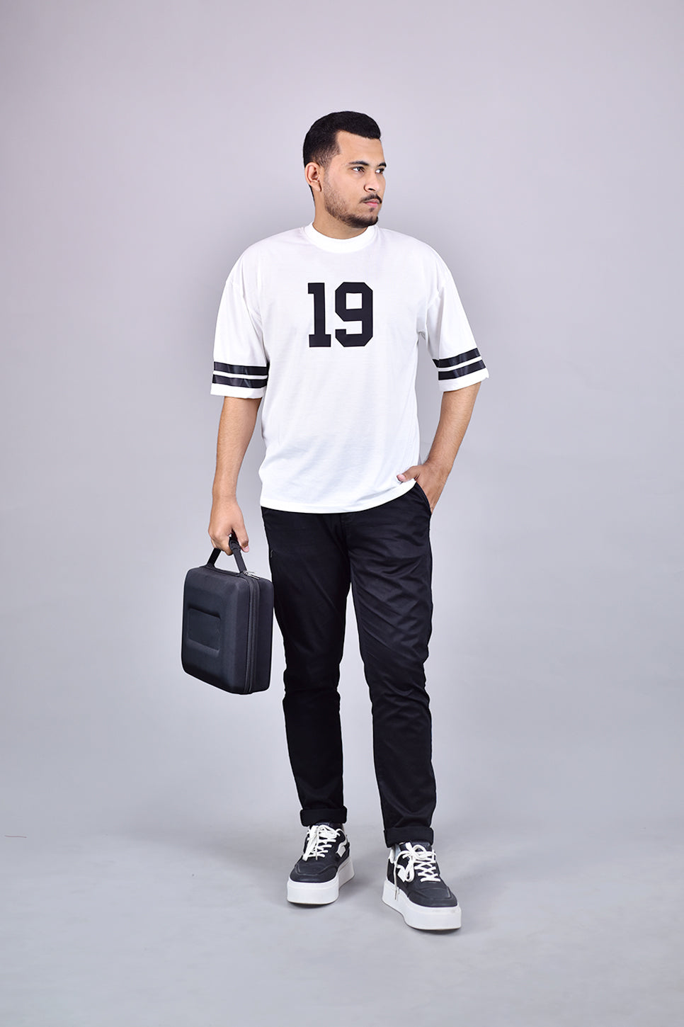 Number 19 Oversized T-Shirt