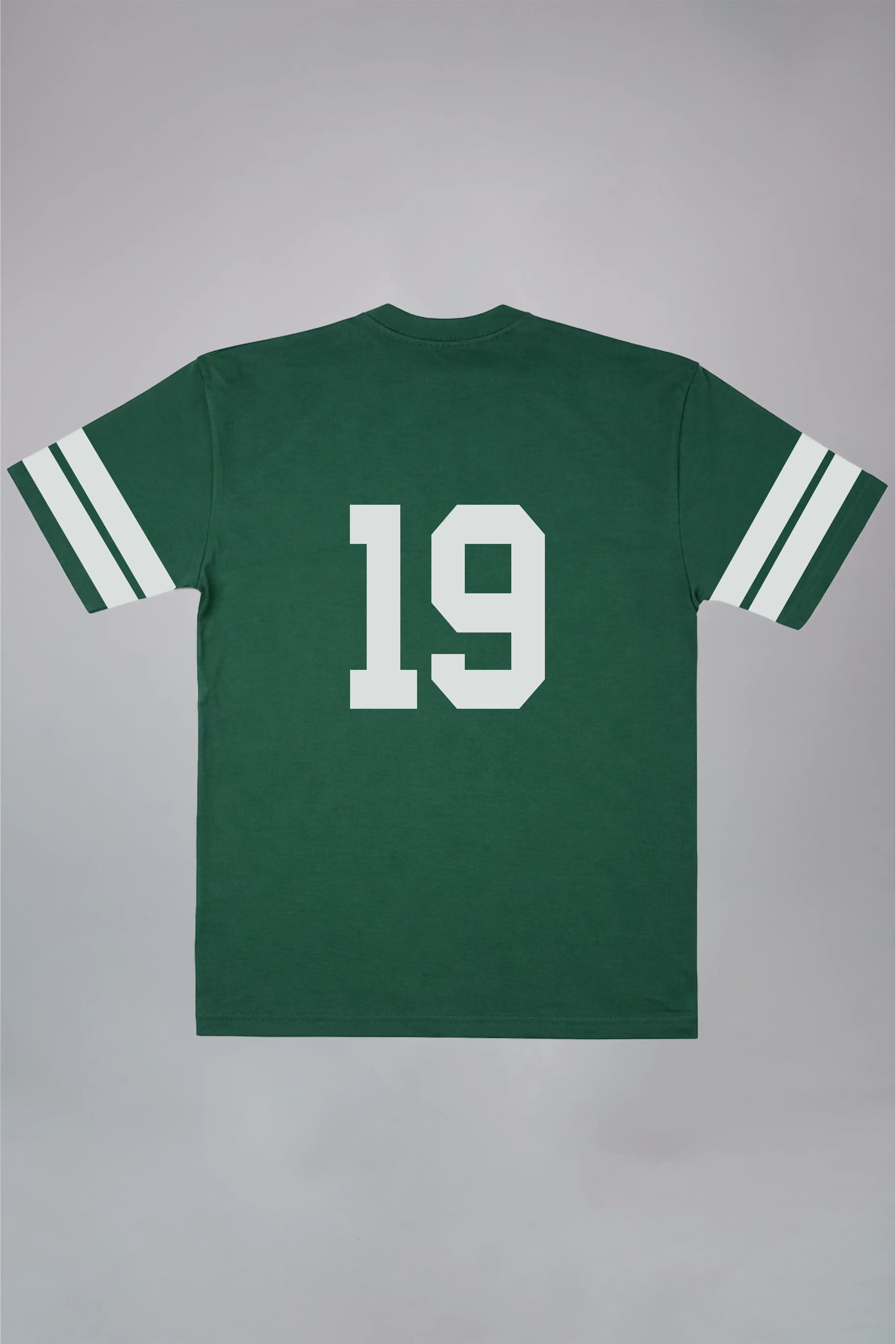 Number 19 White Oversized T-Shirt