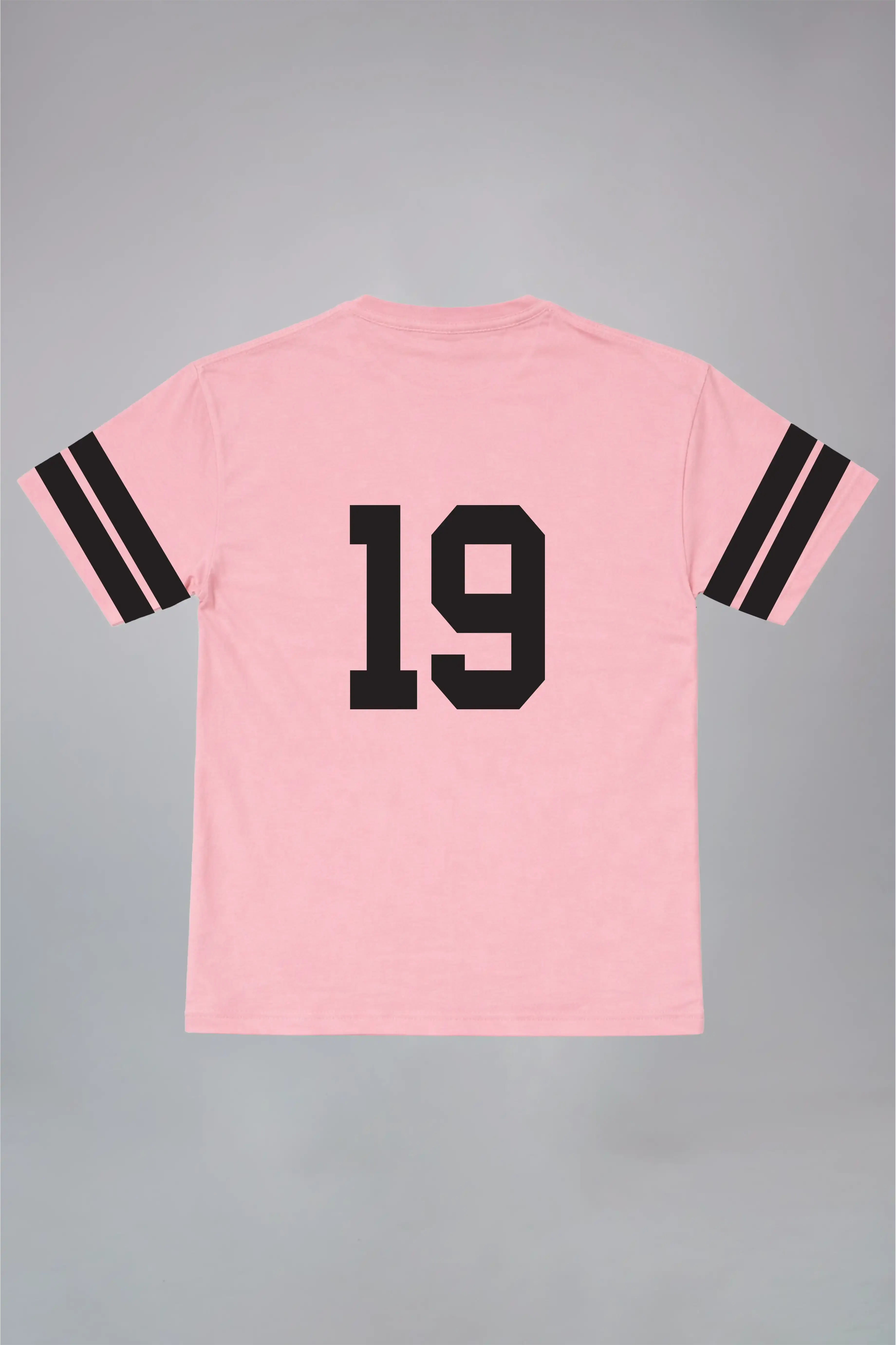 Number 19 White Oversized T-Shirt