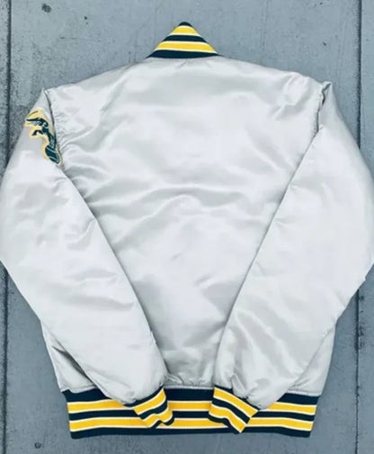 Oakland Athletics 1980’s Silver Varsity Jacket