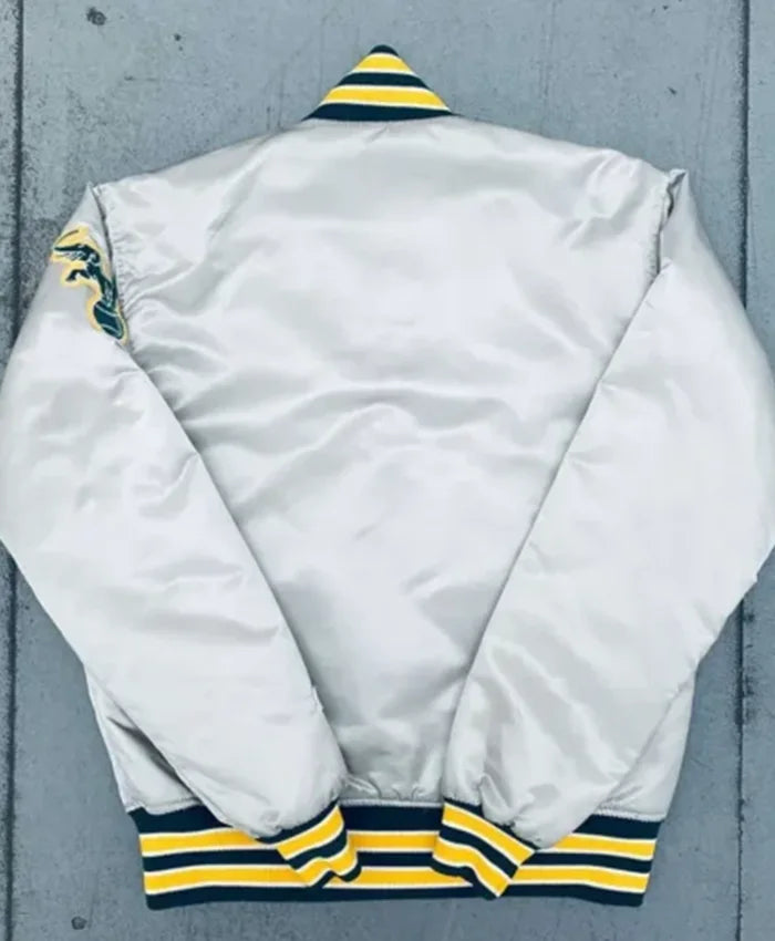 Oakland Athletics 1980’s Silver Varsity Jacket