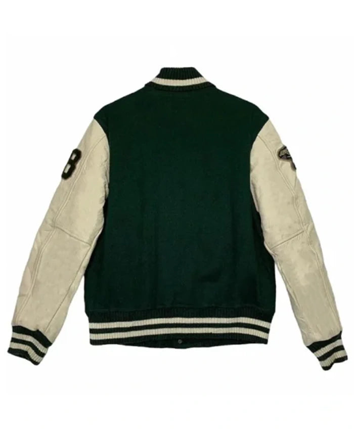 Oakland Athletics Green And Off-White Varsity Jacket