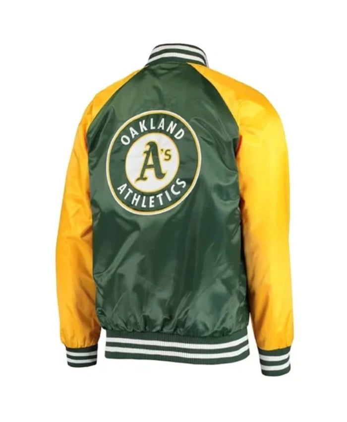 Oakland Athletics Lead Off Varsity Jacket