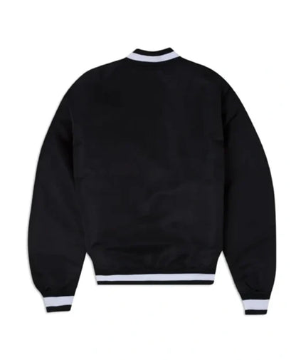 Oakland Athletics Logo Select Black Varsity Jacket