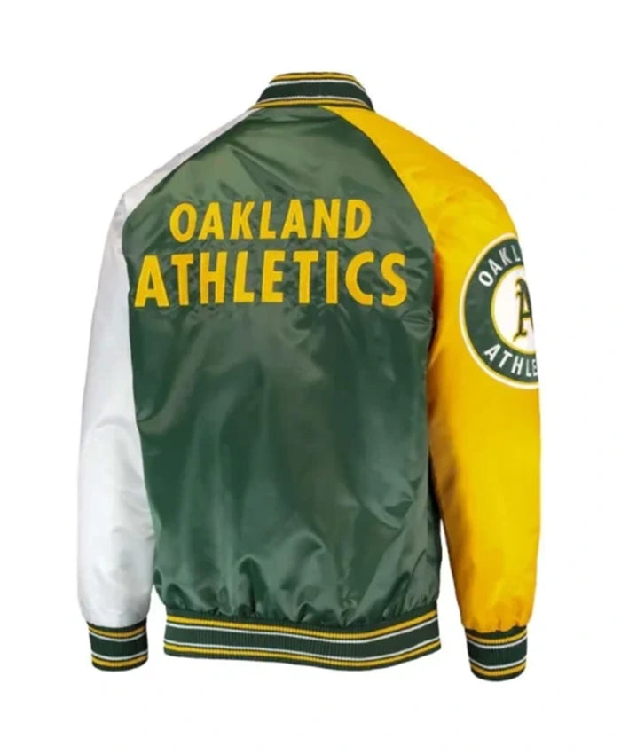 Oakland Athletics Reliever Varsity Jacket