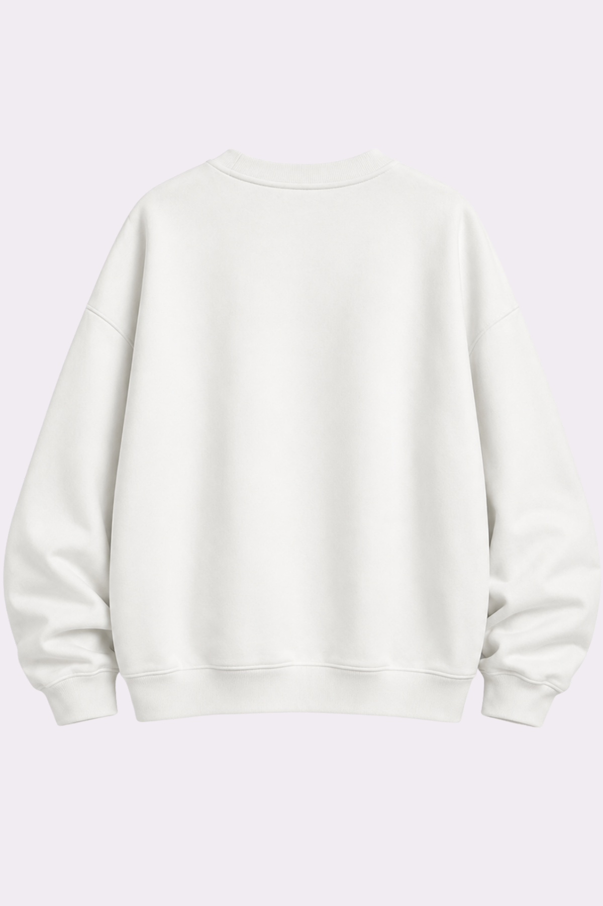 Orange Skate Graphic White Sweatshirt