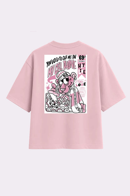 PINK_PANTHER_PINK_OVERSIZED_T-SHIRT_Back