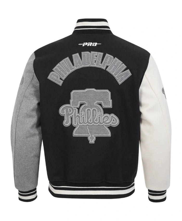 Philadelphia Phillies Reverse French Terry Varsity Jacket