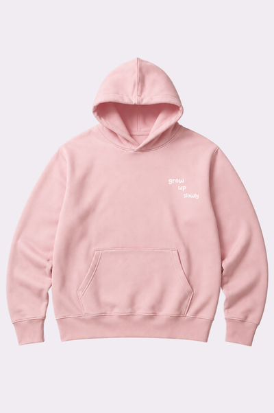 Little Flower Pink Pullover Hoodie