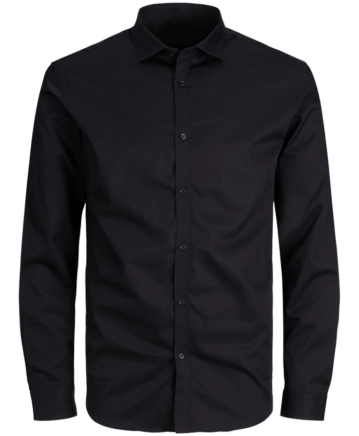 Plain Black Formal Shirt